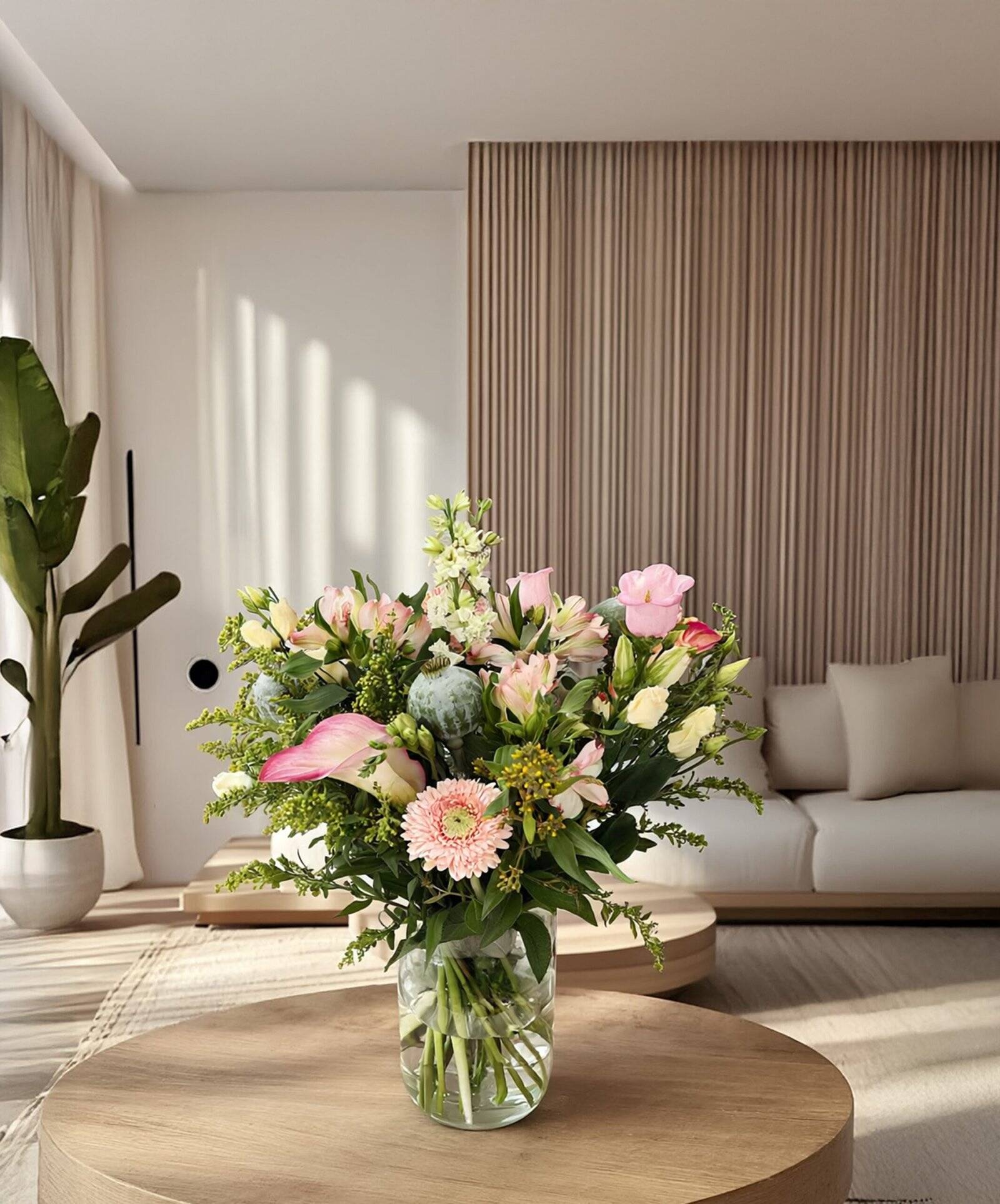 bloemenabonnement interieur klassiek