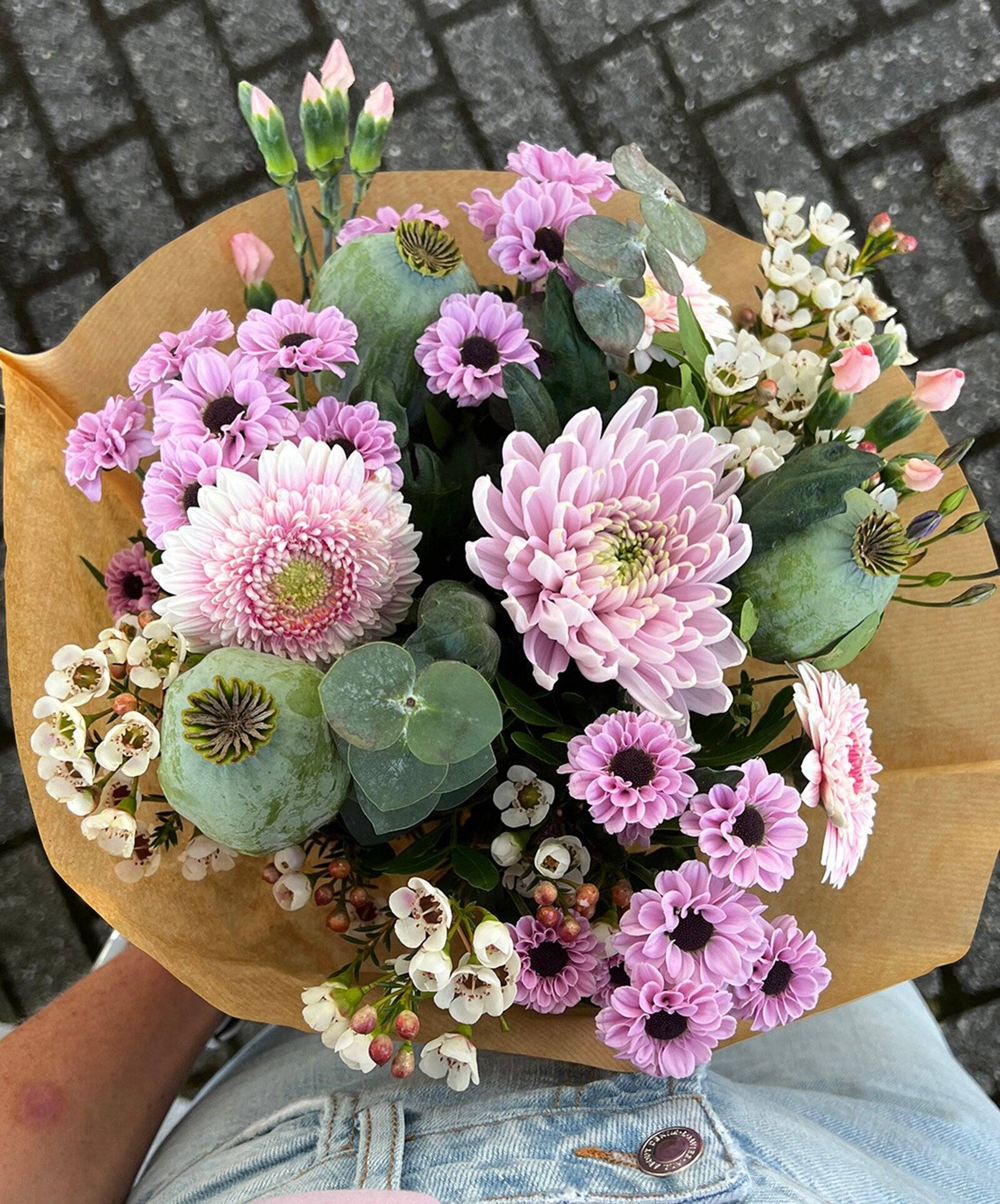 bloemenabonnement roze klassiek